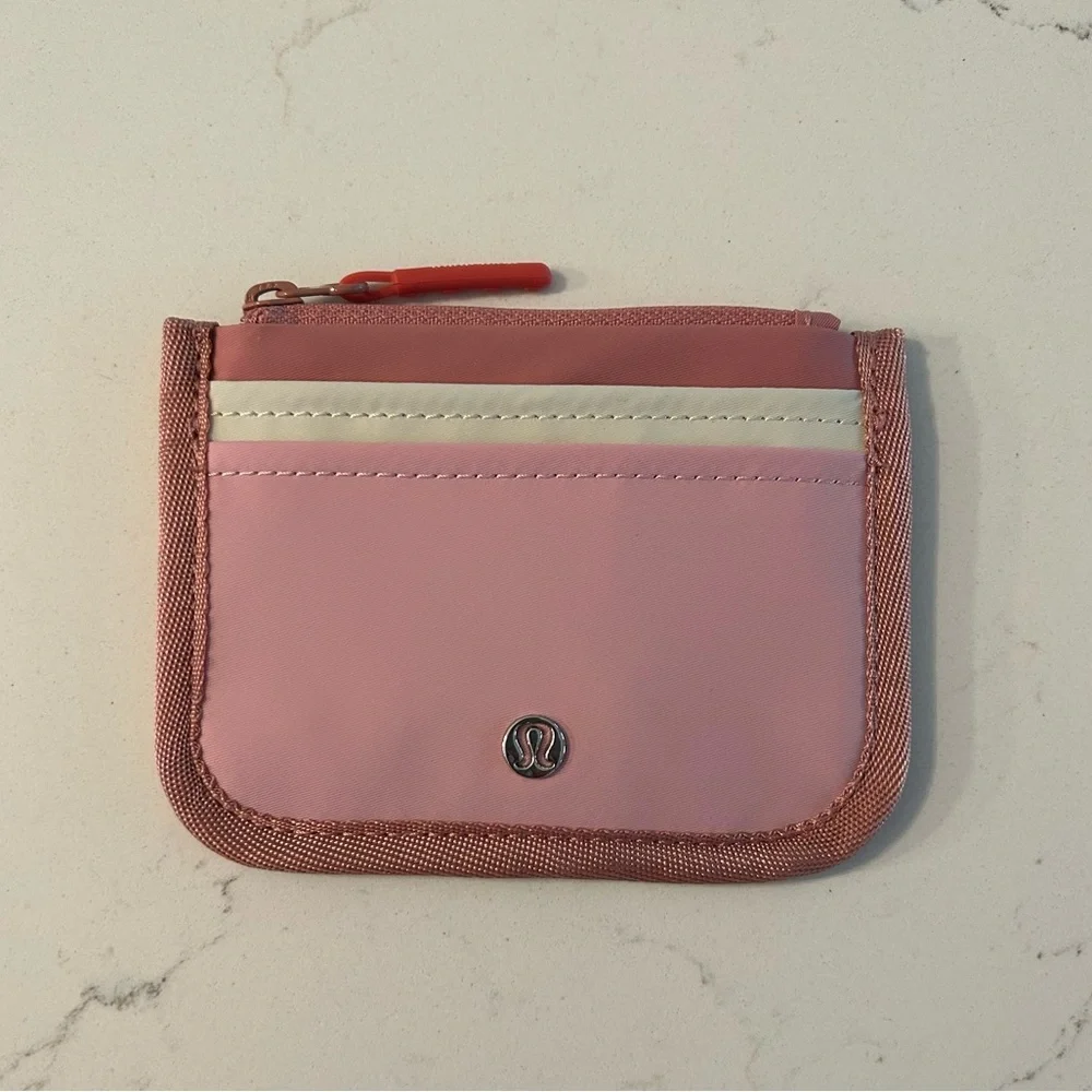 Lululemon True Identity Card Case Deco Pink/Light Ivory/Pink Haze